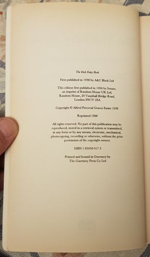 The Irish Fairy Book by Alfred Perceval Graves