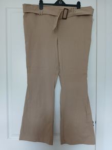 Glittery trousers with removable belt size 20-22