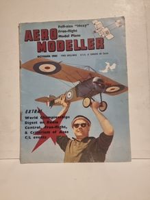OCT 1963 AERO MODELLER vintage model magazine