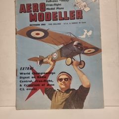 OCT 1963 AERO MODELLER vintage model magazine