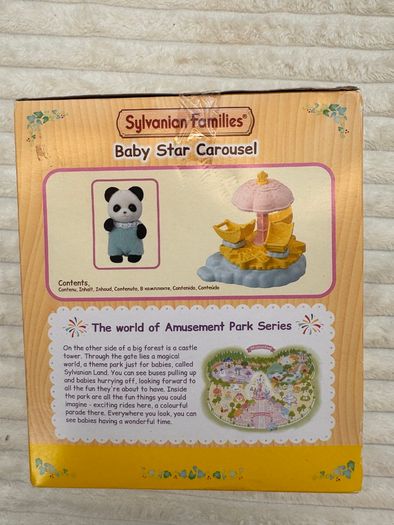 Sylvanian Families 5539 Baby Star Carousel Damaged Box Please see photos