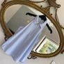 Massimo Dutti Sleeveless Blouse Baby Blue Collared Blouse Size XS Formal Image 2