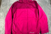 Marmot Snow Jacket Womens S Pink GORE TEX Ventilated Waterproof Ski Board