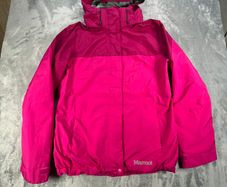 Marmot Snow Jacket Womens S Pink GORE TEX Ventilated Waterproof Ski Board