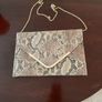 Envelope Clutch With Chain Strap. New Image 4