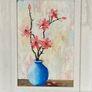 Framed palette knife oil painting Image 2
