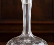 Victorian period ships crystal decanter