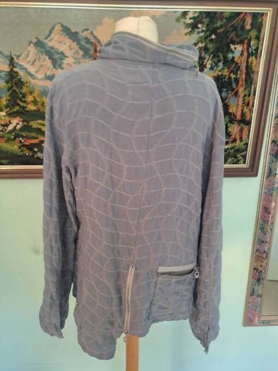 My soul designer grey turtleneck jacket