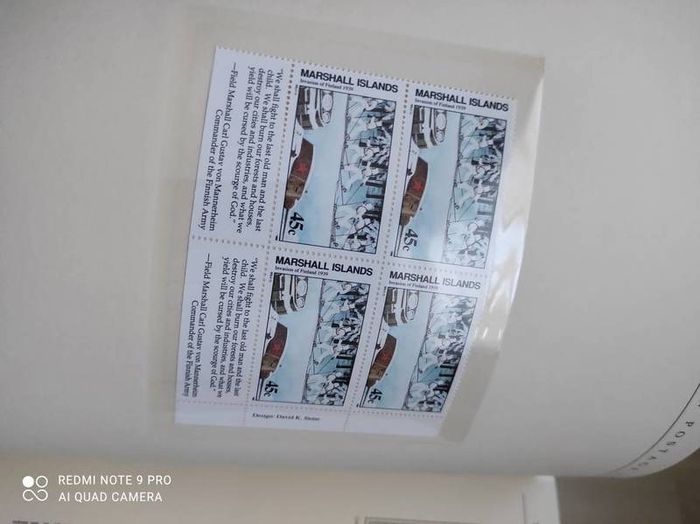 The History of World War II in the postage stamps