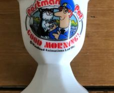 Post Man Pat egg cup