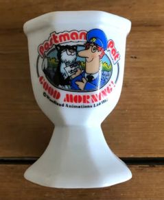 Post Man Pat egg cup