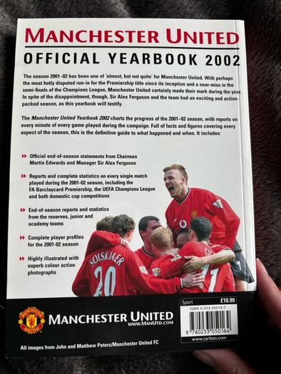 Manchester United Official Yearbook 2002