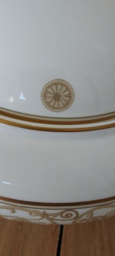 Empress Royal Fine Bone China Tureen, gold gilded.