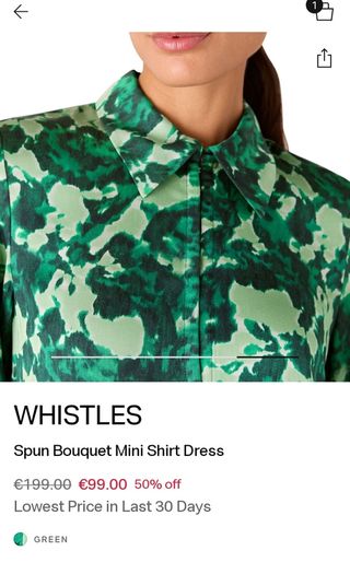 Whistles dress