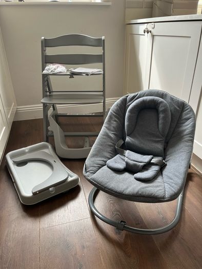 Hauck Alpha+ High Chair and Accessories