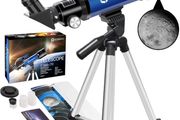 Telescopes for Kids Beginners,70mm Astronomy Refractor Telescope with Adjustable Tripod Portable Scope for Adult Children (FREE POSTAGE)