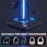 headset Stand with 9 Light Modes Image 4