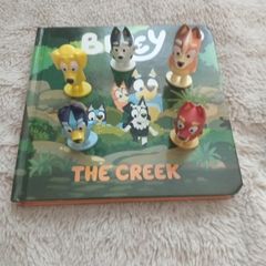Bluey book and figures