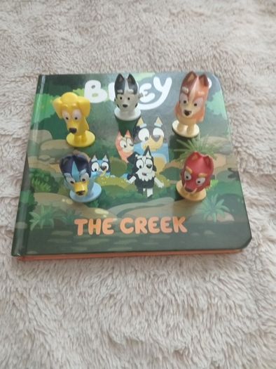Bluey book and figures