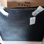 New Black Coach Tote Bag Image 8