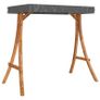 Swing Frame with Anthracite Roof Spruce Wood with Teak Finish Image 2