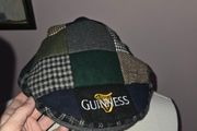 Brand New Guinness Patch Tweed Flat Cap