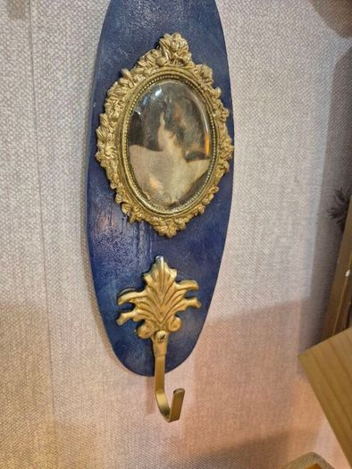 Pair of Vintage Handmade wall hanging hooks