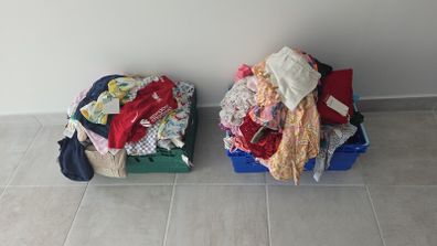 Selection of Clothes - Babies + Kids and Adults. Great For a Reseller!