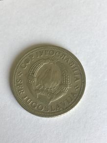 1972 Yugoslavia coin 2 Dinara