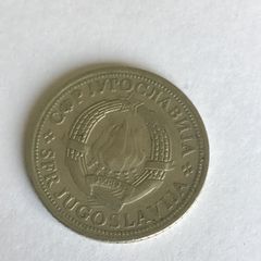 1972 Yugoslavia coin 2 Dinara
