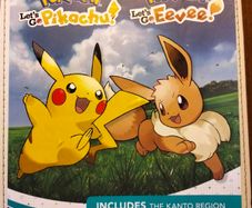 Pokemon Let's go Pikachu Eevee trainers guide book