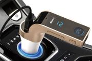4-in-1 Hands Free Wireless Bluetooth FM Transmitter G7 + AUX Modulator Car Kit MP3 Player SD USB LCD Car Accessories