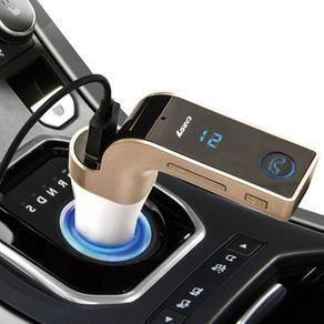 4-in-1 Hands Free Wireless Bluetooth FM Transmitter G7 + AUX Modulator Car Kit MP3 Player SD USB LCD Car Accessories