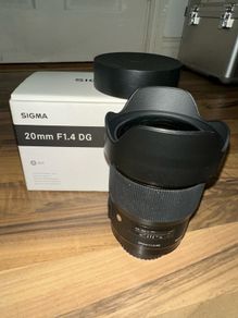 Sigma 20 f1.4 DG HSM ART for Canon