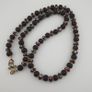 Antique Venetian African Style Eyes & Brown African Glass Beads Necklace Image 7