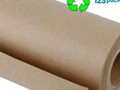 Eco Friendly Kraft Paper Roll 20 mt long 50 cm wide wrapping, shipping, ecommerce recyclable compostable