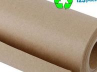 main image for ad Eco Friendly Kraft Paper Roll 20 mt long 50 cm wide wrapping, shipping, ecommerce recyclable compostable