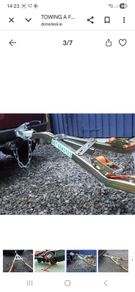 3.5 ton..Heavy duty A towing Frame...Brand new in box..