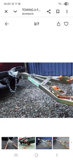 3.5 ton..Heavy duty A towing Frame...Brand new in box..