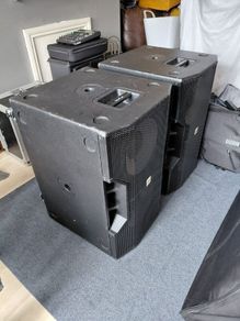 2 x Pyrit 212 Sub A Active Subwoofers