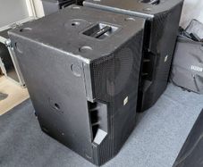 2 x Pyrit 212 Sub A Active Subwoofers