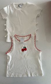 Zara Girls tops x 2 age 9 to 10