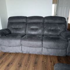recliner sofa and armchair