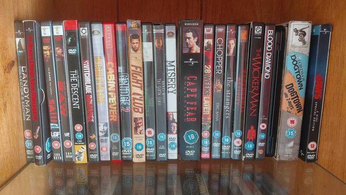 Dvds and blu rays