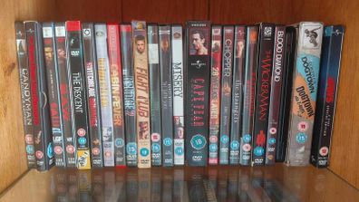 Dvds and blu rays