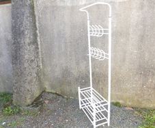 Coat rack stand and shoe rack