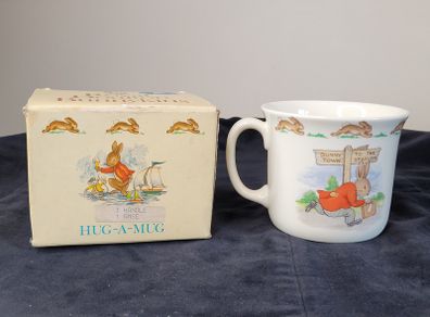 Vintage Royal Doulton Bunnykins Hug A Mug Golden Jubilee 1984 Boxed