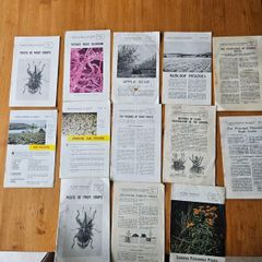 1960s Department Of Agricultural Booklets On Farming. Topics Such As Patato Growing,planting Forest Trees,desease Control And Others. In Good Condition.  See Photos For Same.
