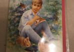 Confirmation card for boy
