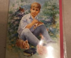 Confirmation card for boy
